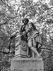 Image showing Shakespeare statue