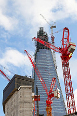 Image showing The Shard construction