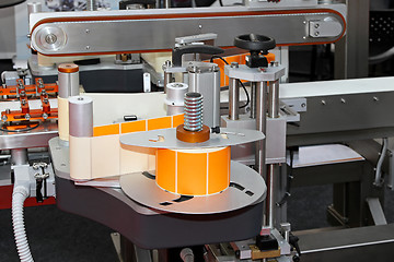Image showing Labeling machine