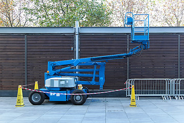 Image showing Telescopic boom lift