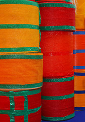 Image showing Packing net rolls