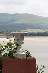 Image showing Urn on a plinth