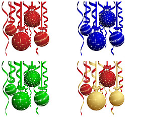 Image showing Christmas card set