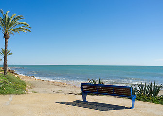 Image showing Beach promenade