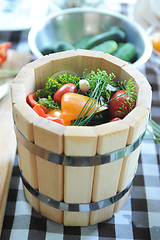 Image showing preserving tomatoes