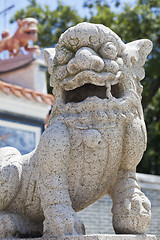 Image showing Lion statue