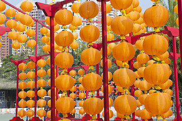 Image showing Chinese lanterns