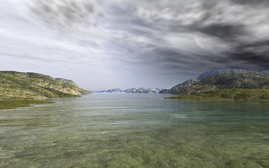 Image showing Highland Sea