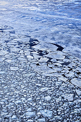 Image showing Broken ice