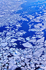 Image showing Broken ice