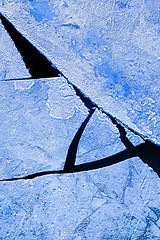 Image showing Broken ice