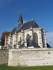 Image showing The Sainte-Chapelle (Holy Chapel), Champigny sur Veude , France