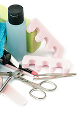 Image showing Manicure and Pedicure Set