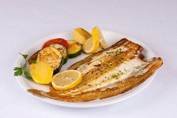 Image showing Grilled sole