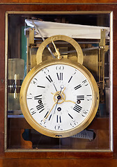 Image showing Old antique clock