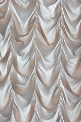 Image showing white theater curtains