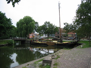 Image showing boat, Enkhuizen