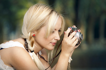 Image showing Photographing