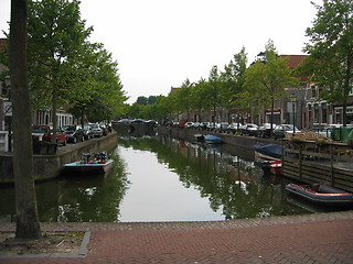 Image showing canal, the Netherlands