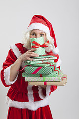 Image showing Santa Claus helper elf