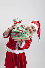 Image showing Santa Claus helper elf