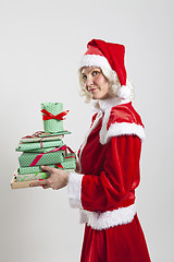 Image showing Santa Claus helper elf