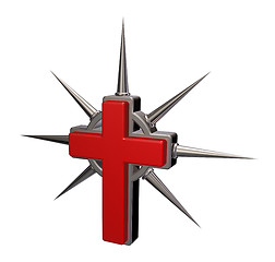 Image showing christian cross