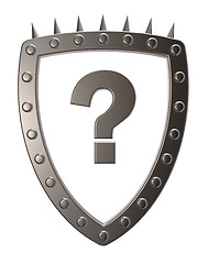 Image showing shield with question mark