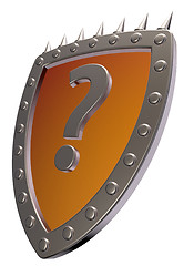 Image showing shield with question mark