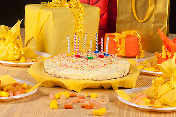 Image showing Birthday arrangement