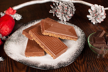 Image showing Chrucny choco turron