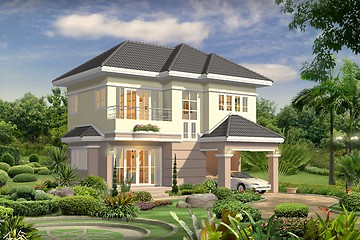 Image showing 3d house