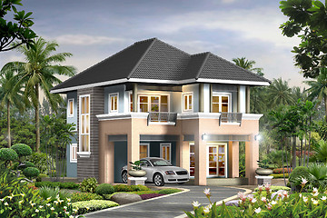 Image showing 3d house