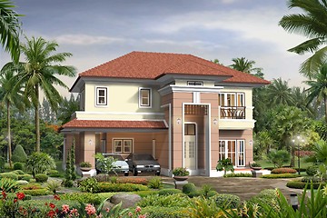 Image showing 3d house