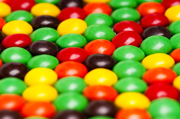 Image showing Colorful candies