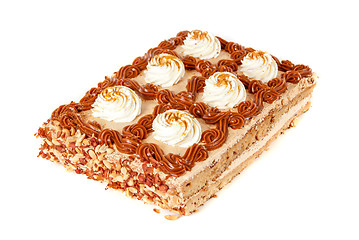 Image showing tasty nuts cake