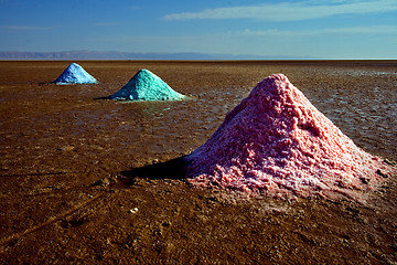 Image showing hill of salt