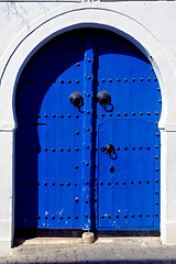 Image showing door in sidi bou said