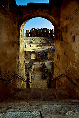 Image showing stairs of arena