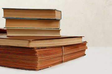 Image showing old worn books
