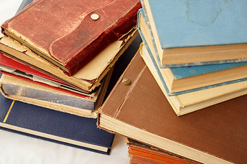 Image showing old worn books