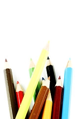 Image showing Close-up pencil.