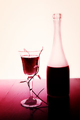 Image showing Red wine