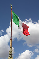 Image showing Flag of Italy