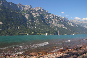 Image showing Walensee, Switzerland