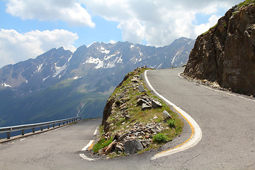 Image showing Italy - Alpine road