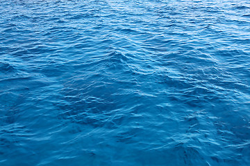 Image showing Sea water background