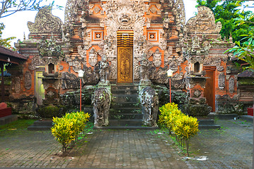 Image showing Bali temple complex