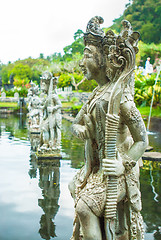 Image showing Tirtagangga Statue