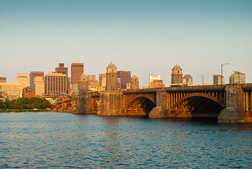 Image showing Boston's Longfellow Bridge